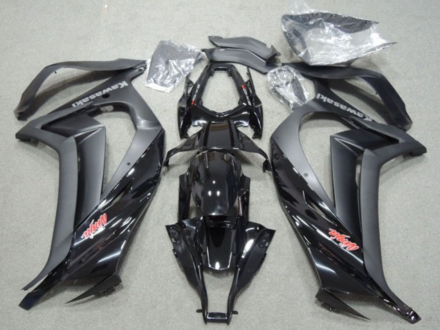 Discount 2011-2015 Glossy Black Matte Black Red Ninja Kawasaki ZX10R Motorcycle Fairings Canada