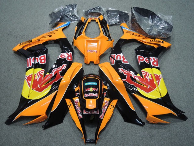 Discount 2011-2015 Orange Black Red Bull Kawasaki ZX10R Motorcycle Fairings Canada