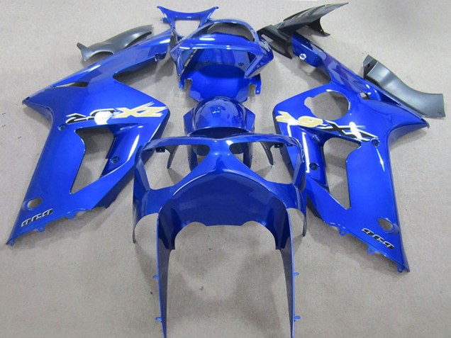 Discount 2003-2004 Blue Kawasaki ZX6R Motorcycle Fairing Canada