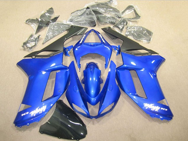 Discount 2007-2008 Blue Ninja 636 Kawasaki ZX6R Motorcycle Fairings Canada