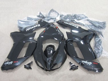 Discount 2007-2008 Black Ninja 636 Kawasaki ZX6R Motorcycle Fairings Canada