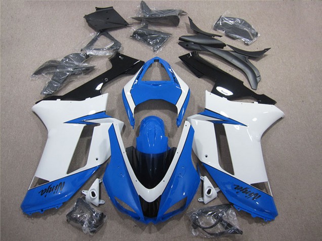 Discount 2007-2008 Black Kawasaki ZX6R Motorcycle Fairing Kits Canada
