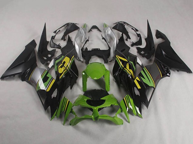 Discount 2019-2022 Green Yellow Silver Matte Black Kawasaki ZX6R Motorcycle Fairings Canada