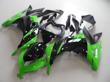 Discount 2013-2018 Green Glossy Black Kawasaki ZX300R Motorcycle Fairing Canada