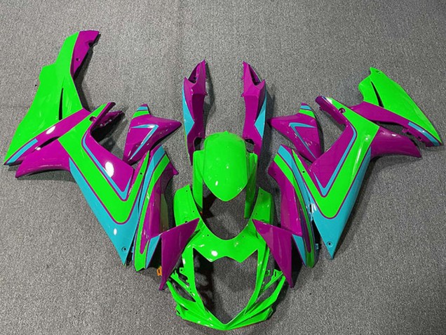 Discount 2011-2024 Green Magenta Light Blue Suzuki GSXR 600 / GSXR 750 Motorcycle Fairings Canada