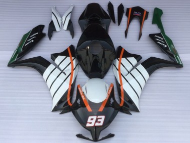 Discount 2012-2016 White Orange Glossy Black Baracuda 93 Honda CBR1000RR Motorcycle Fairings Canada