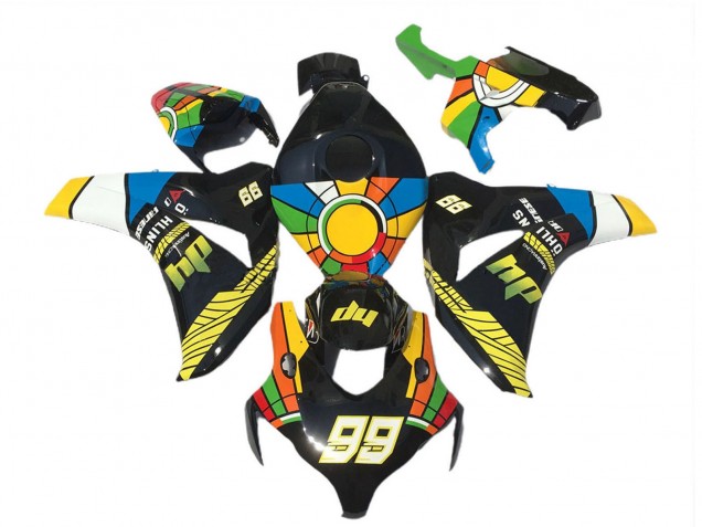 Discount 2008-2011 Blue Yellow Green Red Black Color Wheel 99 Honda CBR1000RR Motorcycle Fairings Canada