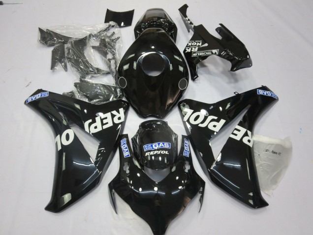 Discount 2008-2011 Glossy Black Blue White Repsol Honda CBR1000RR Motorcycle Fairings Canada
