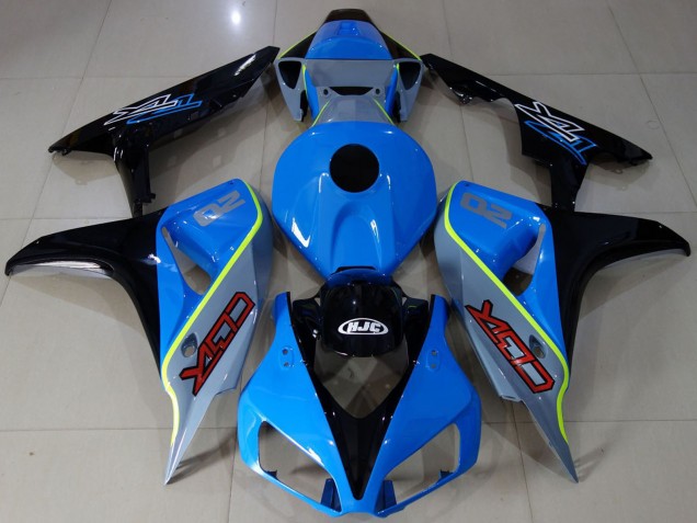 Discount 2006-2007 Blue Yellow Glossy Black Custom CBR Honda CBR1000RR Motorcycle Fairings Canada
