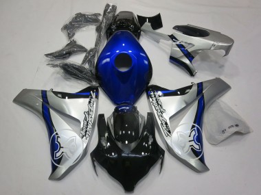 Discount 2006-2007 Silver Blue Glossy Black TBR Honda CBR1000RR Motorcycle Fairings Canada