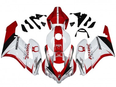 Discount 2004-2005 White Red Glossy Back Pramac Bridgestone Honda CBR1000RR Motorcycle Fairings Canada