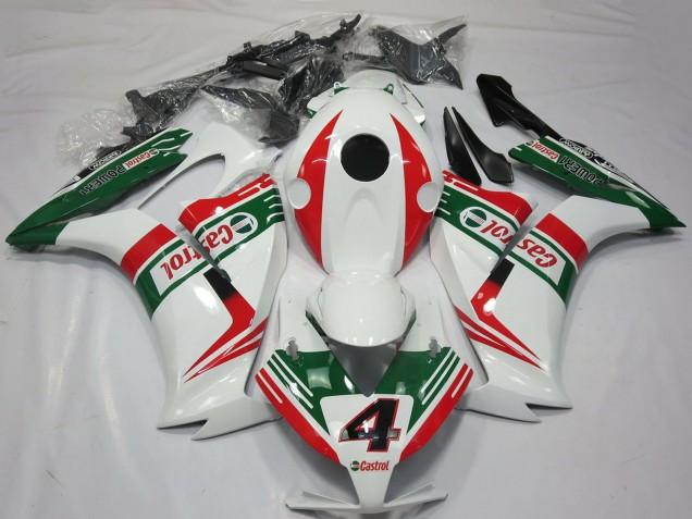 Discount 2012-2016 White Red Green Castrol 4 Honda CBR1000RR Motorcycle Fairings Canada