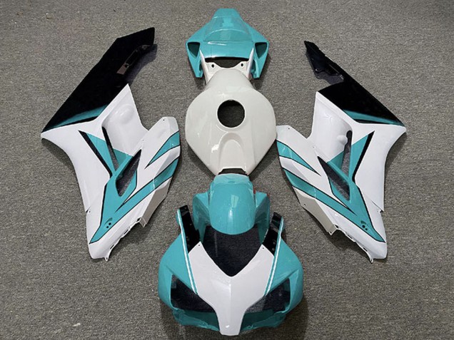 Discount 2004-2005 White Cyan Blue Glossy Black Honda CBR1000RR Motorcycle Fairings Canada