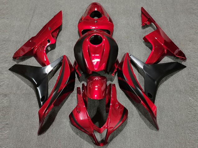 Discount 2007-2008 Red Glossy Black OEM Style Honda CBR600RR Motorcycle Fairing Canada
