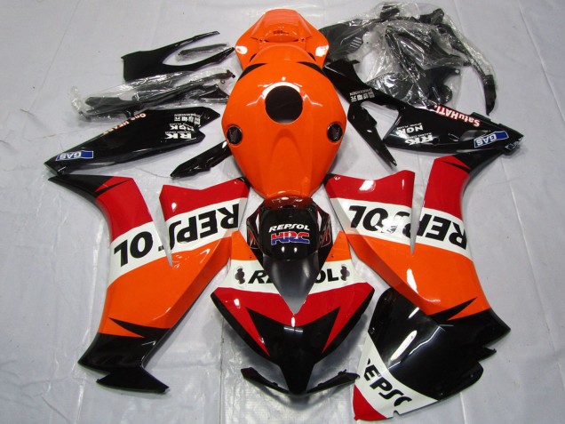 Discount 2012-2016 Orange White Red Glossy Black Repsol Honda CBR1000RR Motorcycle Fairings Canada
