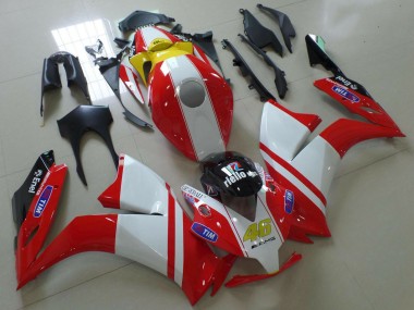 Discount 2012-2016 White Red Yellow Blue Ducati Style Honda CBR1000RR Motorcycle Fairings Canada