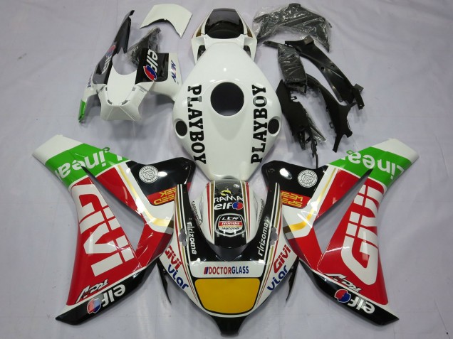 Discount 2008-2011 White Red Yellow Green Black Givi Playboy Honda CBR1000RR Motorcycle Fairings Canada