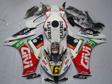 Discount 2012-2016 White Red Green Givi PlayBoy Honda CBR1000RR Motorcycle Fairings Canada