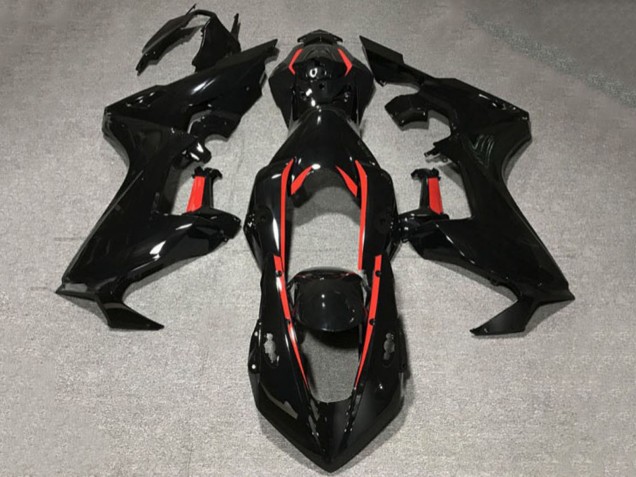 Discount 2017-2023 Glossy Black with Red Lining Honda CBR1000RR Motorcycle Fairings Canada