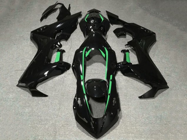 Discount 2017-2023 Glossy Black Forest Green Lining Honda CBR1000RR Motorcycle Fairings Canada
