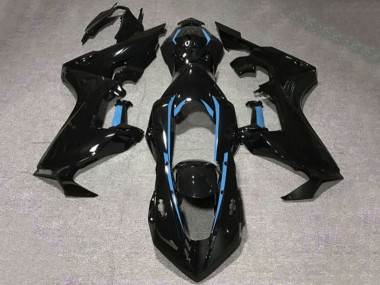 Discount 2017-2023 Glossy Black Light Blue Lining Honda CBR1000RR Motorcycle Fairings Canada