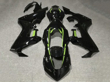Discount 2017-2023 Glossy Black Lime Green Lining Honda CBR1000RR Motorcycle Fairings Canada