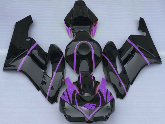 Discount 2004-2005 Glossy Black Purple Honda CBR1000RR Motorcycle Fairings Canada
