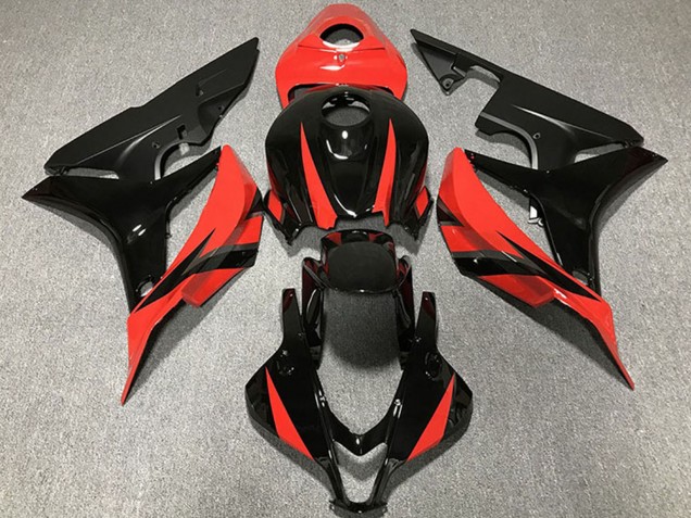 Discount 2007-2008 Red Glossy Black Honda CBR600RR Motorcycle Fairings Canada