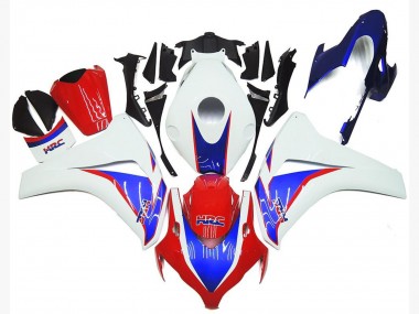 Discount 2008-2011 White Blue Red HRC Honda CBR1000RR Motorcycle Fairing Kits Canada