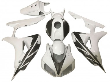 Discount 2006-2007 White Black Stripe Honda CBR1000RR Motorcycle Fairings Canada
