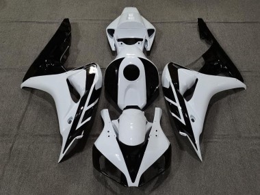 Discount 2006-2007 White Glossy Black Honda CBR1000RR Motorcycle Fairing Canada