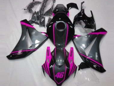 Discount 2008-2011 Grey Pink Matte Black Motul 46 Honda CBR1000RR Motorcycle Fairings Canada