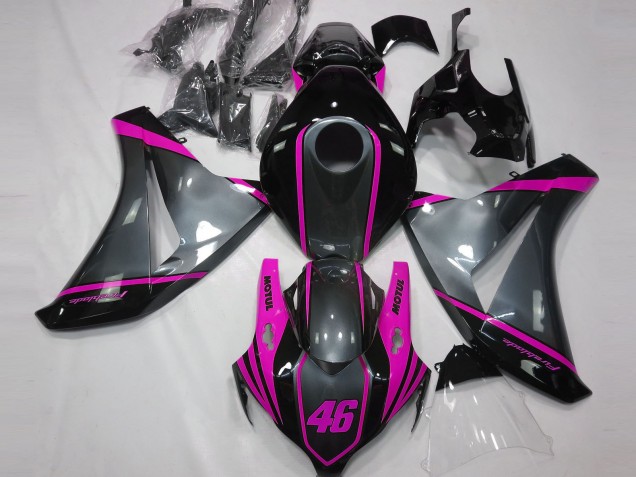 Discount 2008-2011 Grey Pink Matte Black Motul 46 Honda CBR1000RR Motorcycle Fairings Canada
