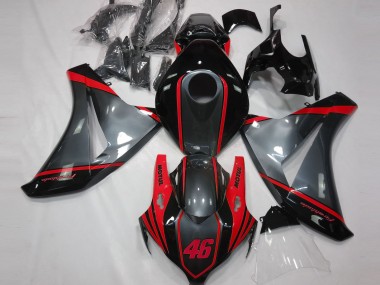 Discount 2008-2011 Grey Red Matte Black Motul 46 Honda CBR1000RR Motorcycle Fairings Canada