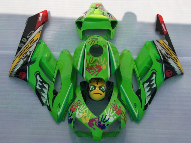 Discount 2004-2005 Green Yellow Black Red Shark Honda CBR1000RR Motorcycle Fairings Canada