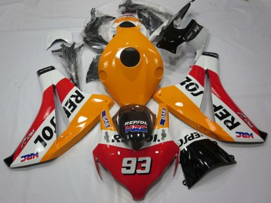 Discount 2008-2011 Orange White Red Glossy Black Repsol 93 Honda CBR1000RR Motorcycle Fairings Canada
