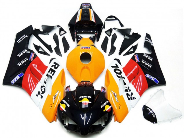 Discount 2004-2005 Orange White Red Glossy Black Repsol Honda CBR1000RR Motorcycle Fairing Kits Canada