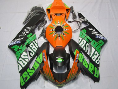 Discount 2004-2005 Orange Green Matte Black Rossi Honda CBR1000RR Motorcycle Fairings Canada