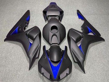 Discount 2006-2007 Matte Black Blue Honda CBR1000RR Motorcycle Fairings Canada