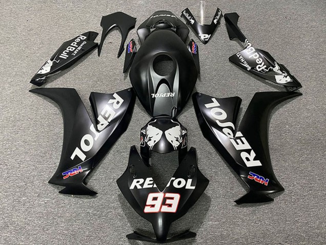 Discount 2012-2016 Matte Black White Repsol HRC 93 Honda CBR1000RR Motorcycle Fairings Canada
