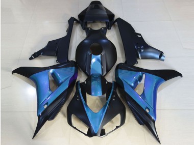Discount 2006-2007 Light Blue Matte Dark Blue Honda CBR1000RR Motorcycle Fairings Canada