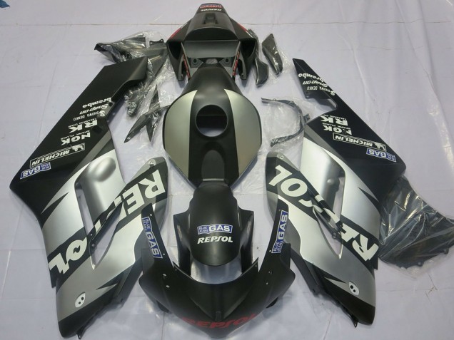Discount 2004-2005 Silver Grey Matte Black Repsol Honda CBR1000RR Motorcycle Fairings Canada