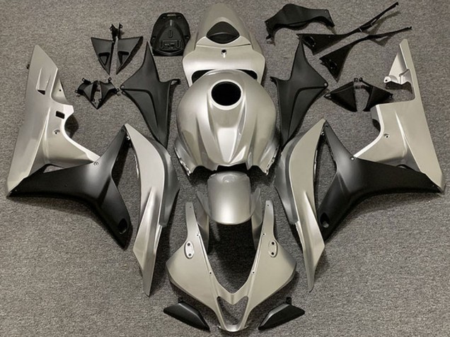 Discount 2006-2007 Silver Matte Black Honda CBR1000RR Motorcycle Fairings Canada
