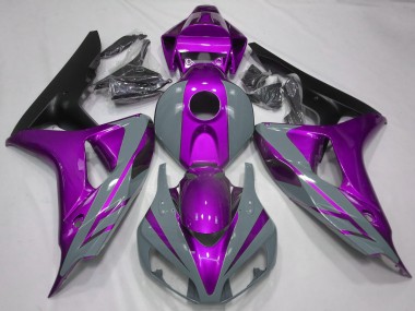 Discount 2006-2007 Nardo Grey Purple Matte Black Honda CBR1000RR Motorcycle Fairings Canada