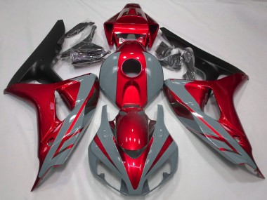 Discount 2006-2007 Nardo Grey Red Matte Black Honda CBR1000RR Motorcycle Fairings Canada