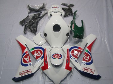 Discount 2008-2011 White Red Blue Pata Castrol Tonello Honda CBR1000RR Motorcycle Fairings Canada