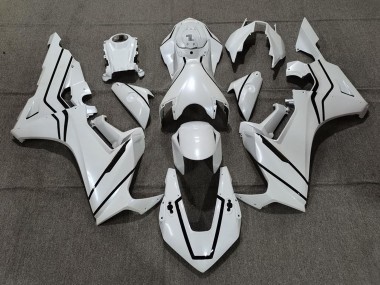 Discount 2017-2023 Pearl White Black Lining Honda CBR1000RR Motorcycle Fairings Canada