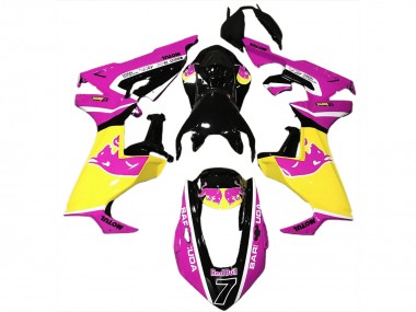 Discount 2017-2023 Pink Yellow Glossy Black Red Bull Honda CBR1000RR Motorcycle Fairings Canada