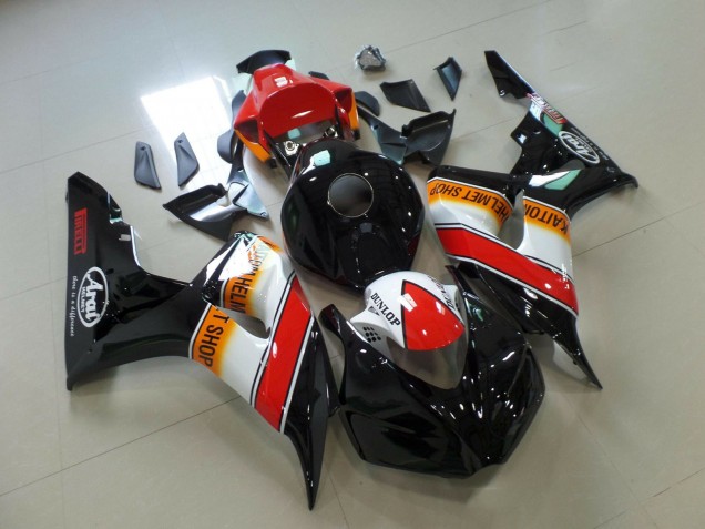Discount 2006-2007 Orange White Red Glossy Black Pirelli Racing Honda CBR1000RR Motorcycle Fairings Canada