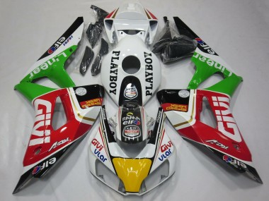 Discount 2006-2007 White Red Green Yellow Black Givi PlayBoy Honda CBR1000RR Motorcycle Fairings Canada